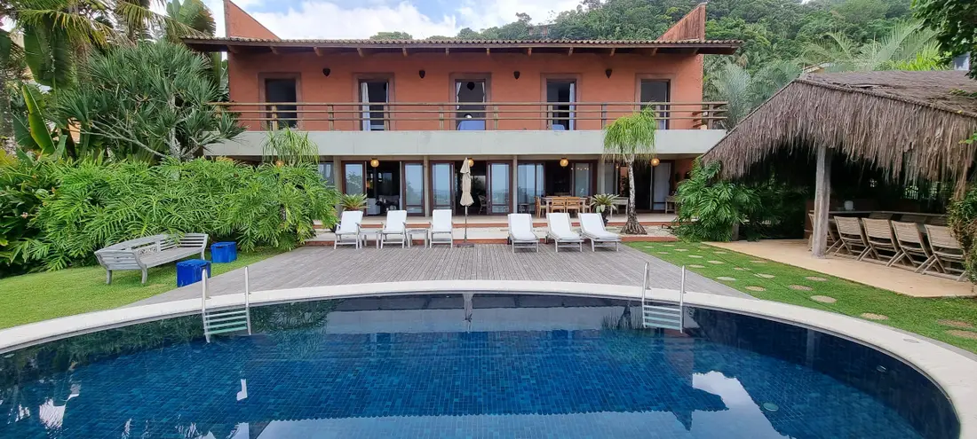 Casa Pé na Areia à venda no Condomínio Taguaíba Guarujá — Villa 391