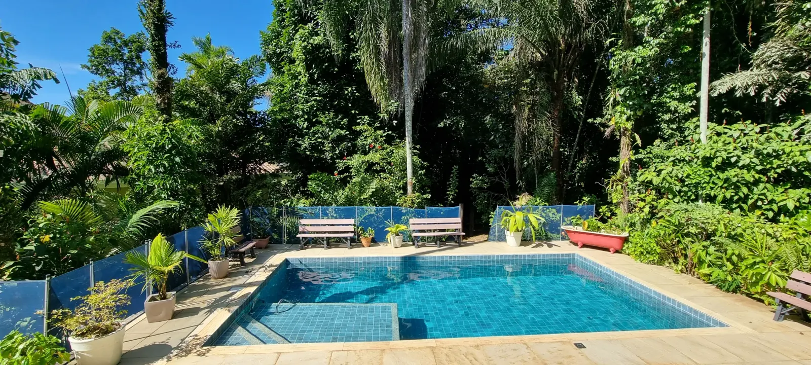 Área externa 3 — Iporanga, Guarujá, à venda e para locação, Casa