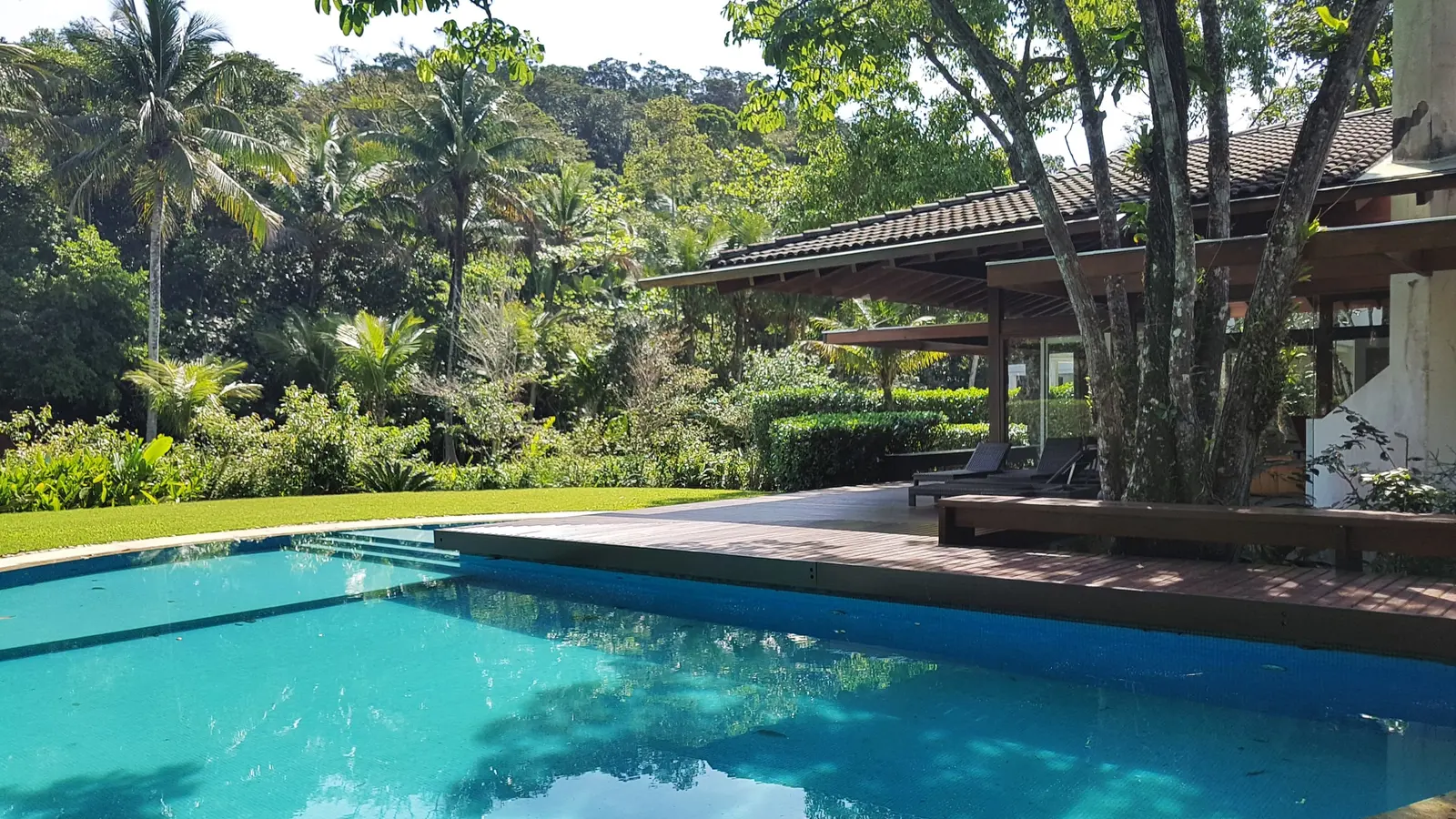 Área externa 12 — Iporanga, Guarujá, para temporada, Casa