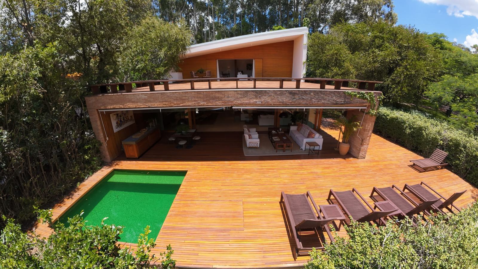 Vista aérea 5 — Fazenda Boa Vista, Porto Feliz, à venda, Casa