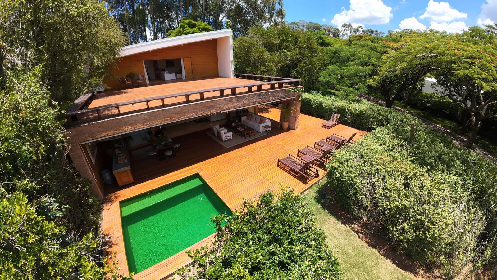 Vista aérea 3 — Fazenda Boa Vista, Porto Feliz, à venda, Casa
