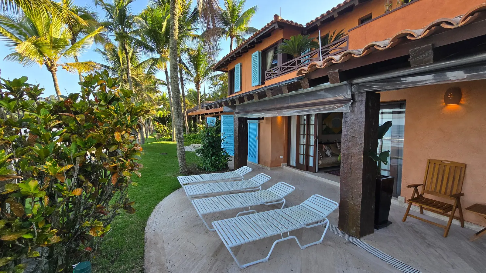 Área externa 11 — Iporanga, Guarujá, para locação, Casa