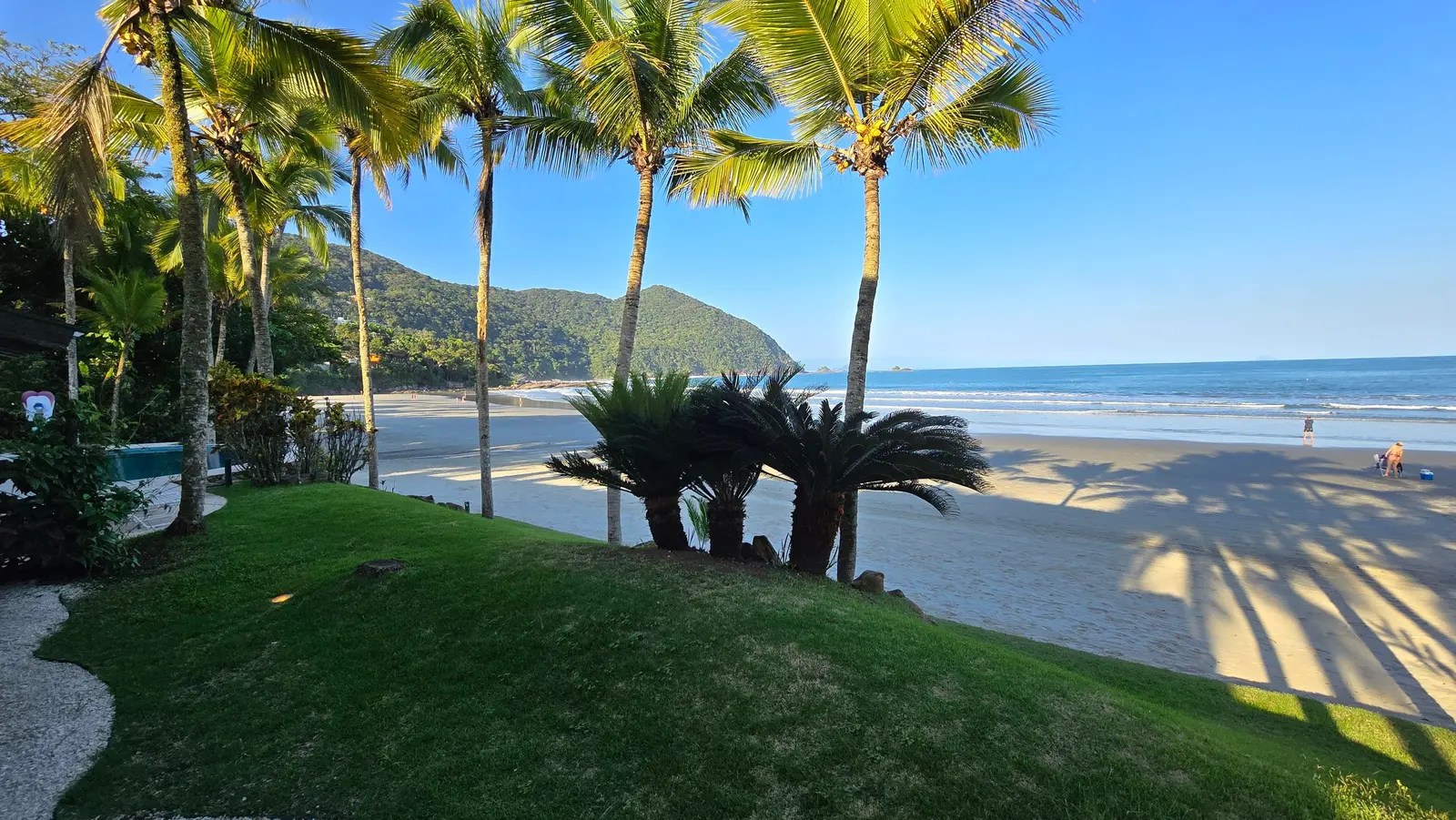 Área externa 7 — Iporanga, Guarujá, para temporada, Casa