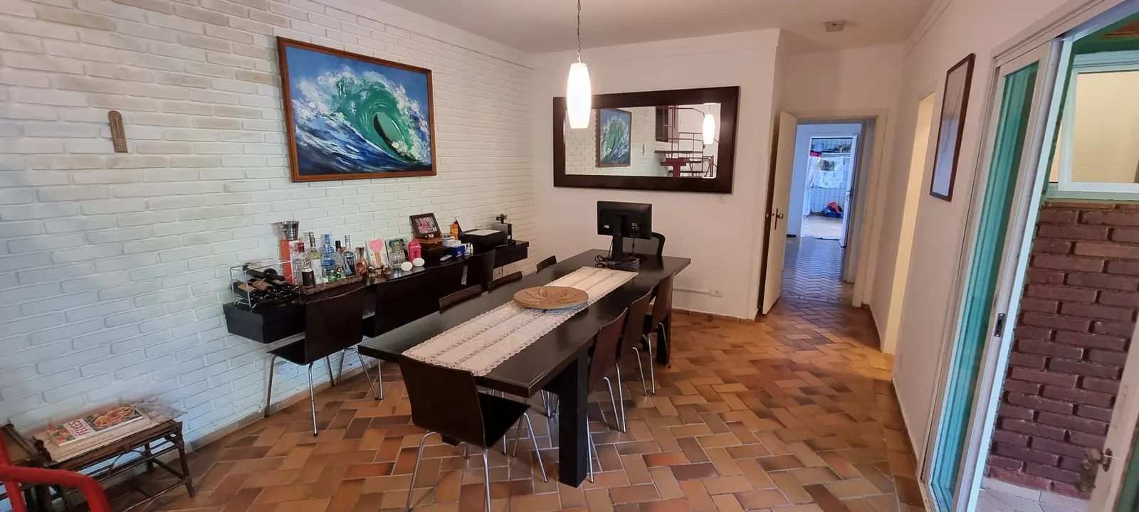 Ambiente interno 1 — São Pedro, Guarujá, para temporada, Casa