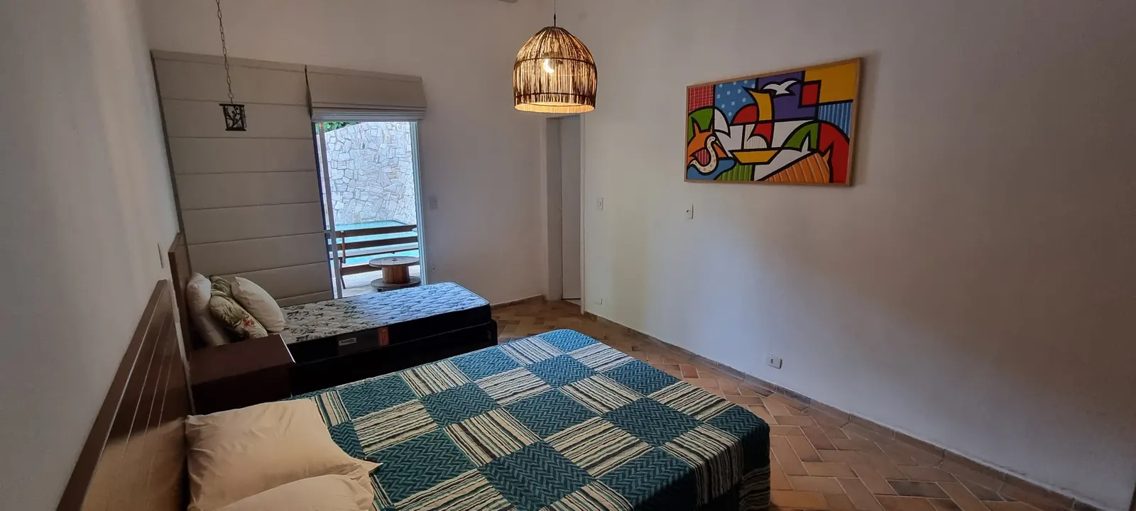 Suíte 6 — São Pedro, Guarujá, para temporada, Casa
