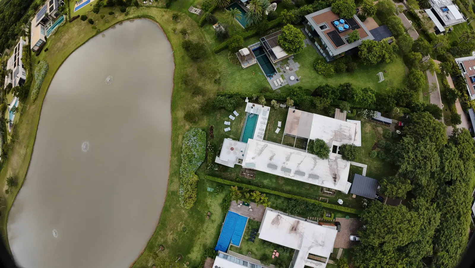 Vista aérea 1 — Fazenda Boa Vista, Porto Feliz, à venda, Casa