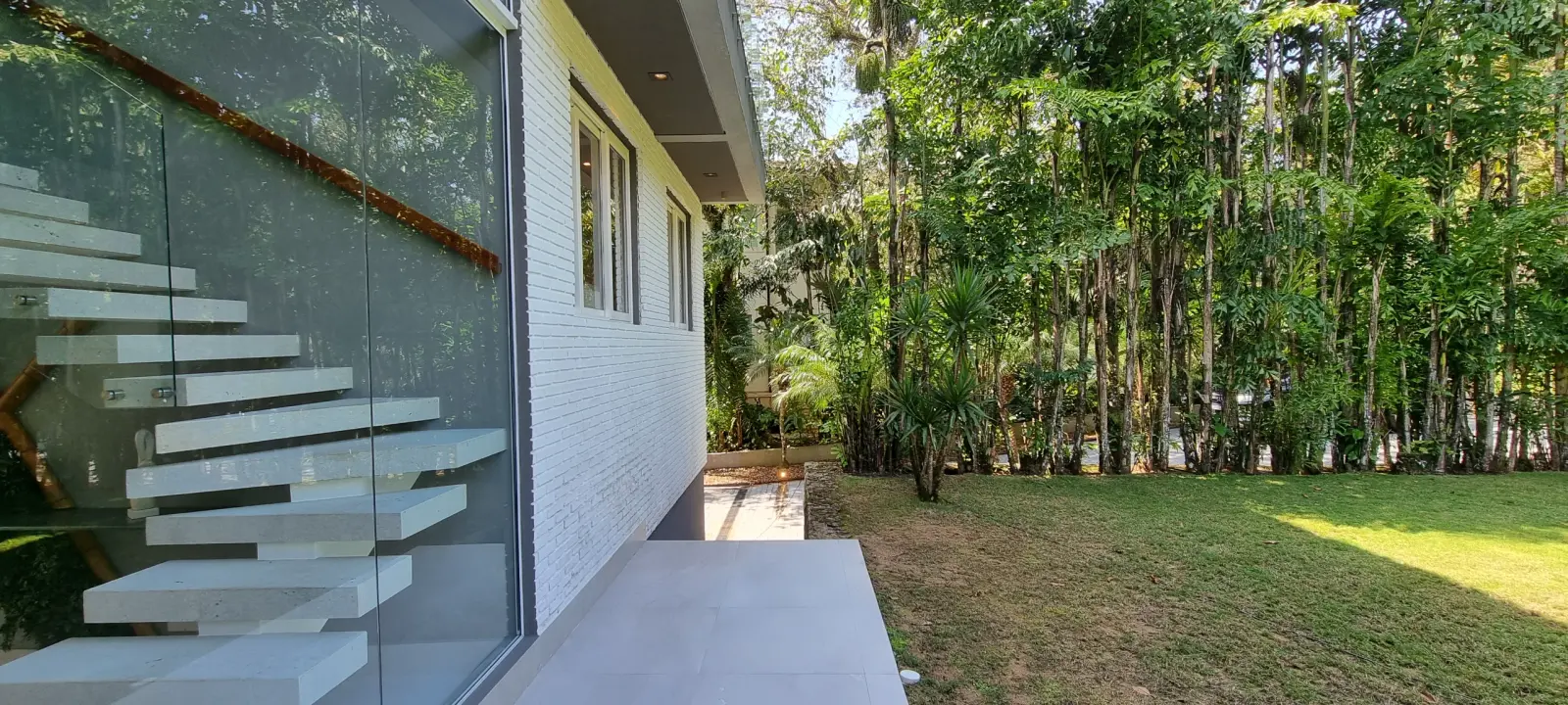 Área externa 6 — Iporanga, Guarujá, para temporada, Casa