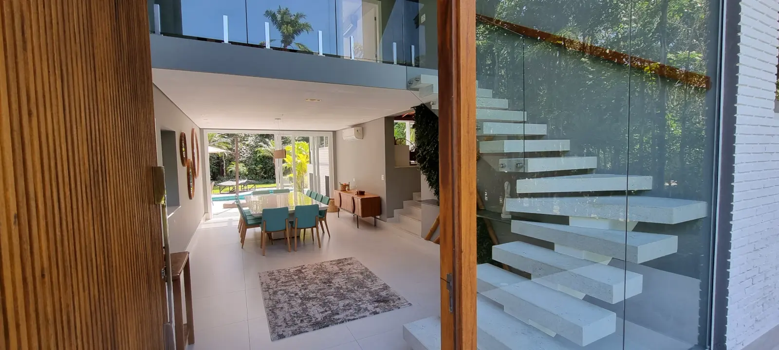 Área externa 7 — Iporanga, Guarujá, para temporada, Casa