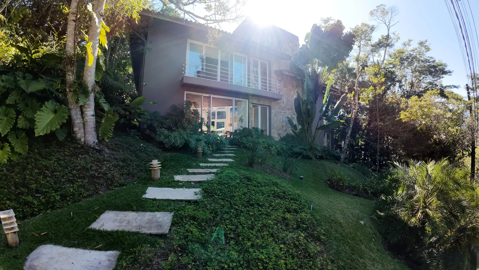 Área externa 13 — Iporanga, Guarujá, para temporada, Casa