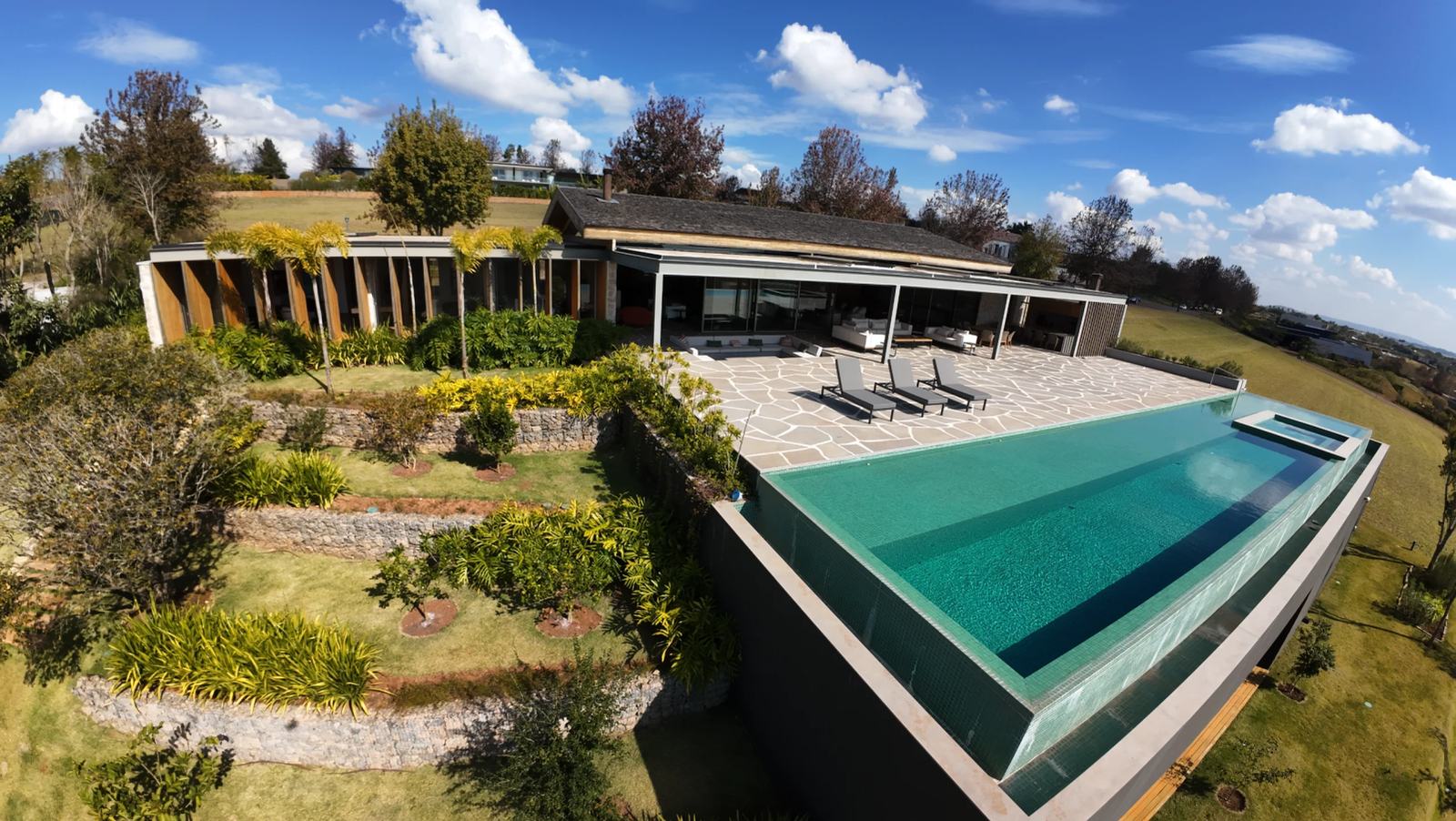 Vista aérea 2 — Quinta da Baroneza, Bragança Paulista, à venda, Casa