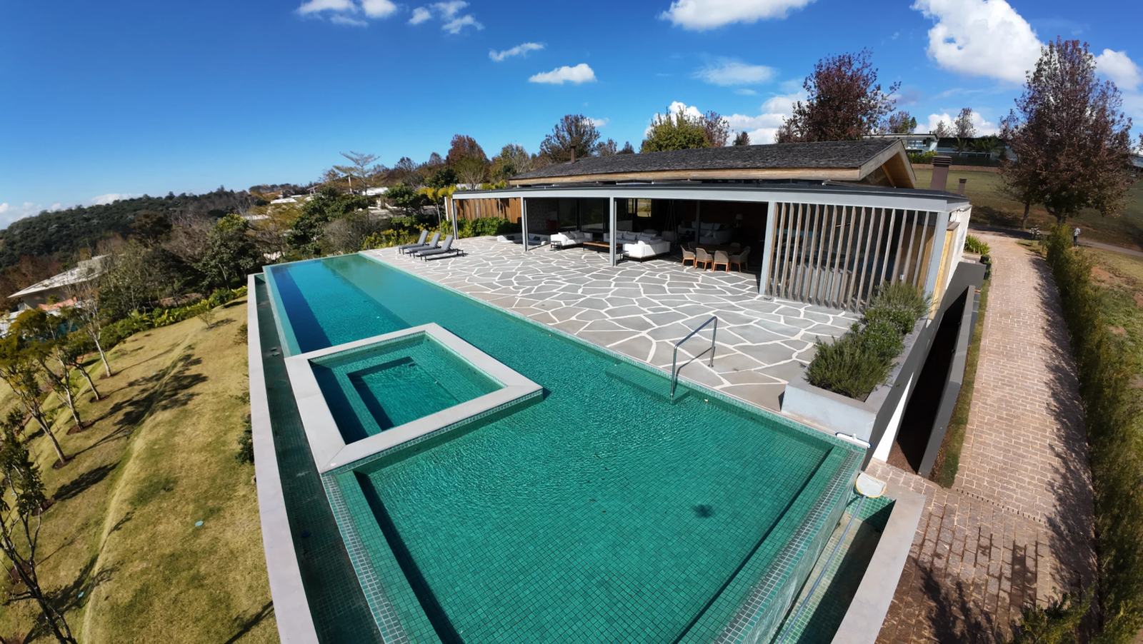Vista aérea 4 — Quinta da Baroneza, Bragança Paulista, à venda, Casa