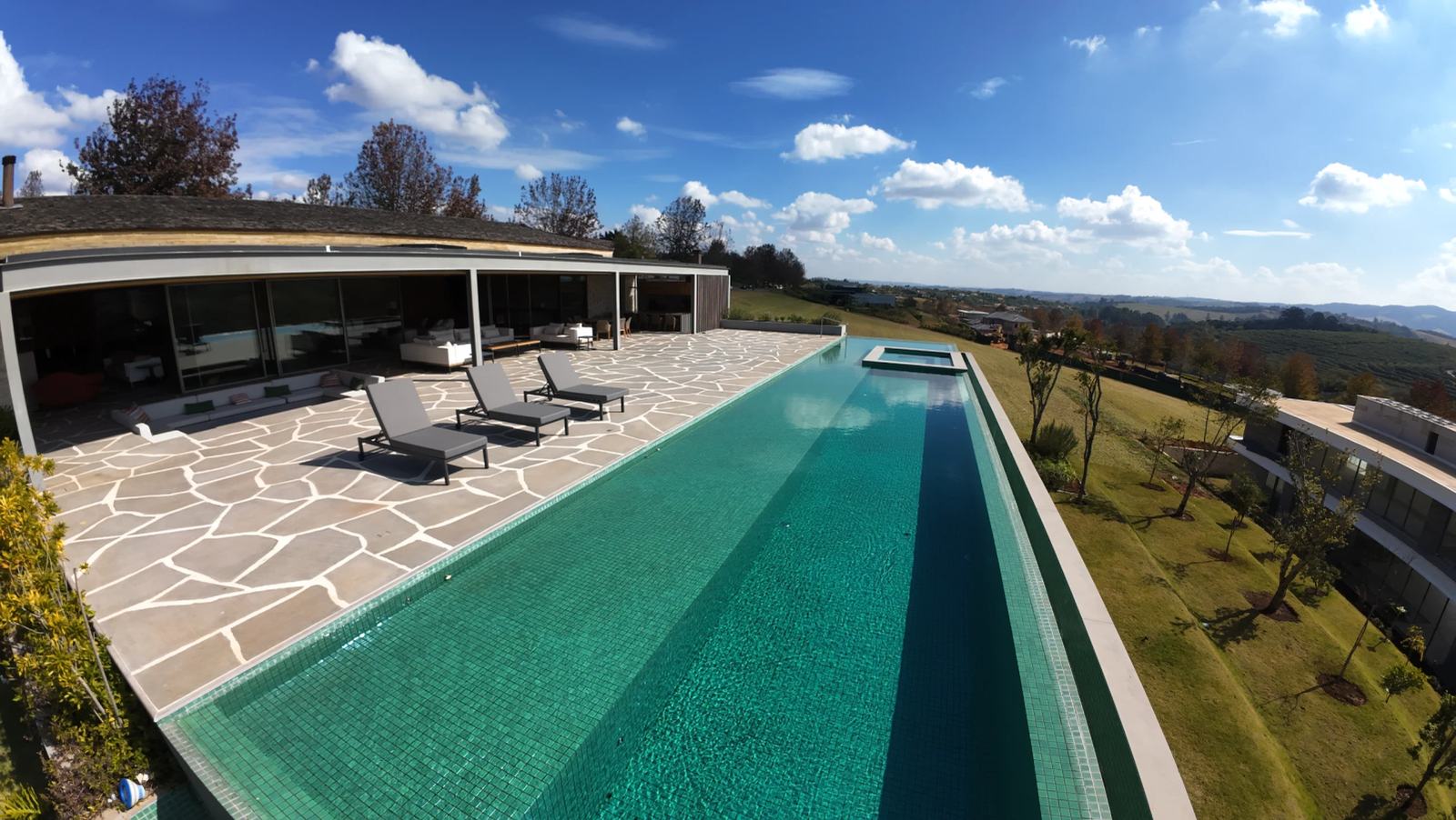 Vista aérea 3 — Quinta da Baroneza, Bragança Paulista, à venda, Casa