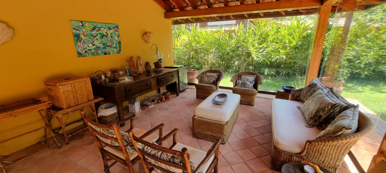 Área externa 7 — Iporanga, Guarujá, para temporada, Casa