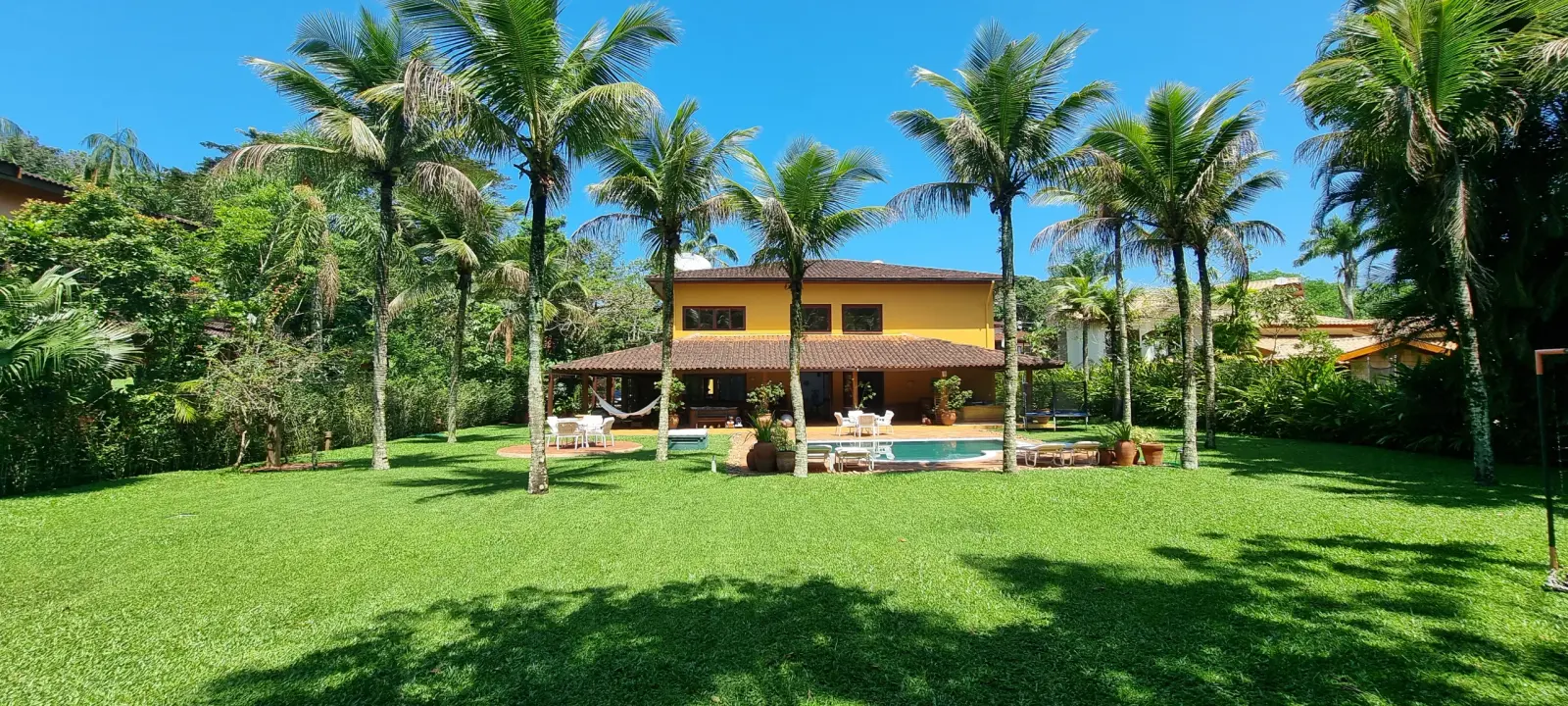 Área externa 17 — Iporanga, Guarujá, para temporada, Casa