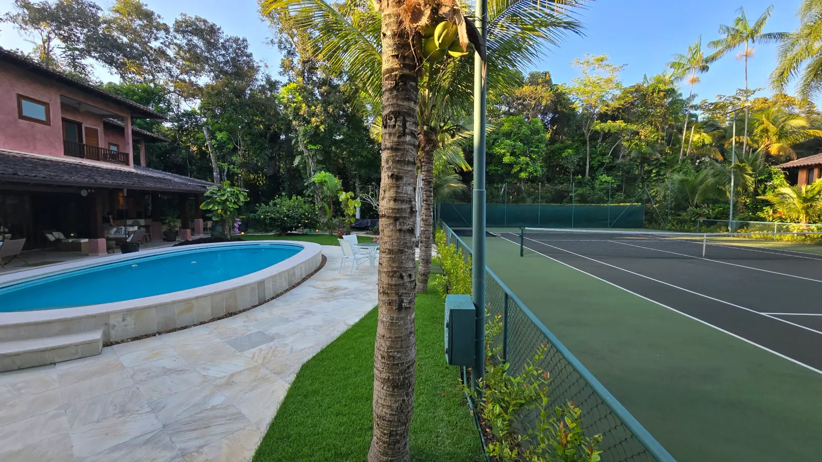 Área externa 14 — Iporanga, Guarujá, para temporada, Casa