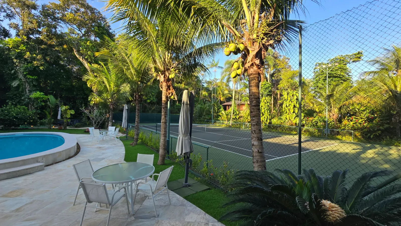 Área externa 12 — Iporanga, Guarujá, para temporada, Casa