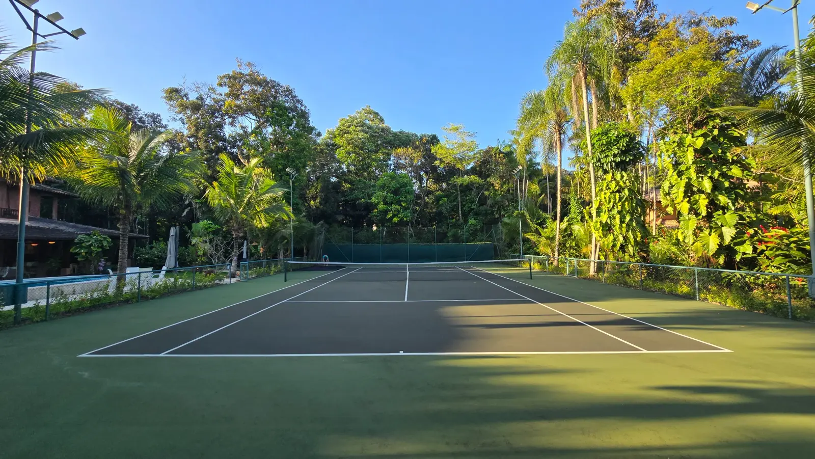 Área externa 16 — Iporanga, Guarujá, para temporada, Casa