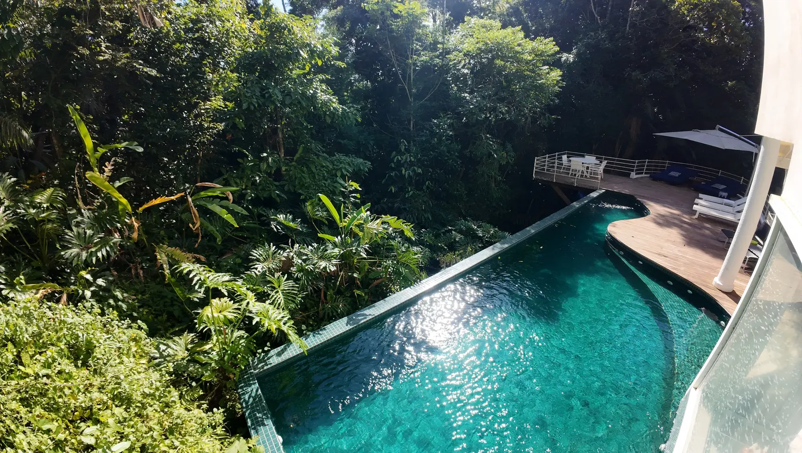 Área externa 2 — Iporanga, Guarujá, para temporada, Casa