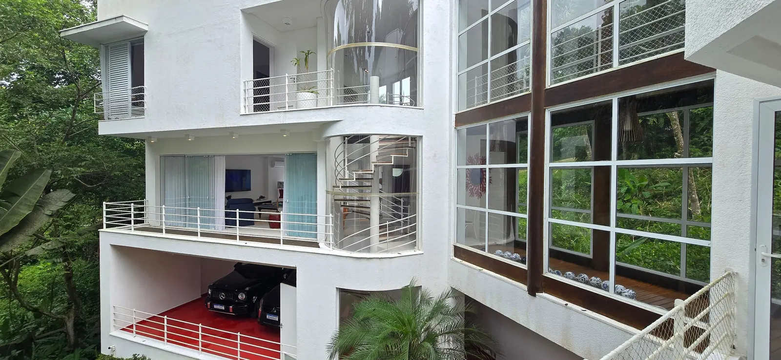 Área externa 26 — Iporanga, Guarujá, para temporada, Casa