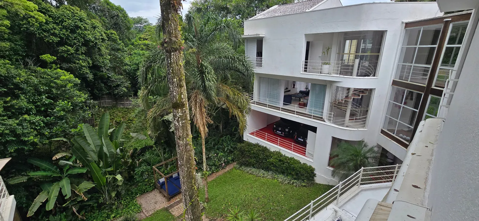 Área externa 28 — Iporanga, Guarujá, para temporada, Casa