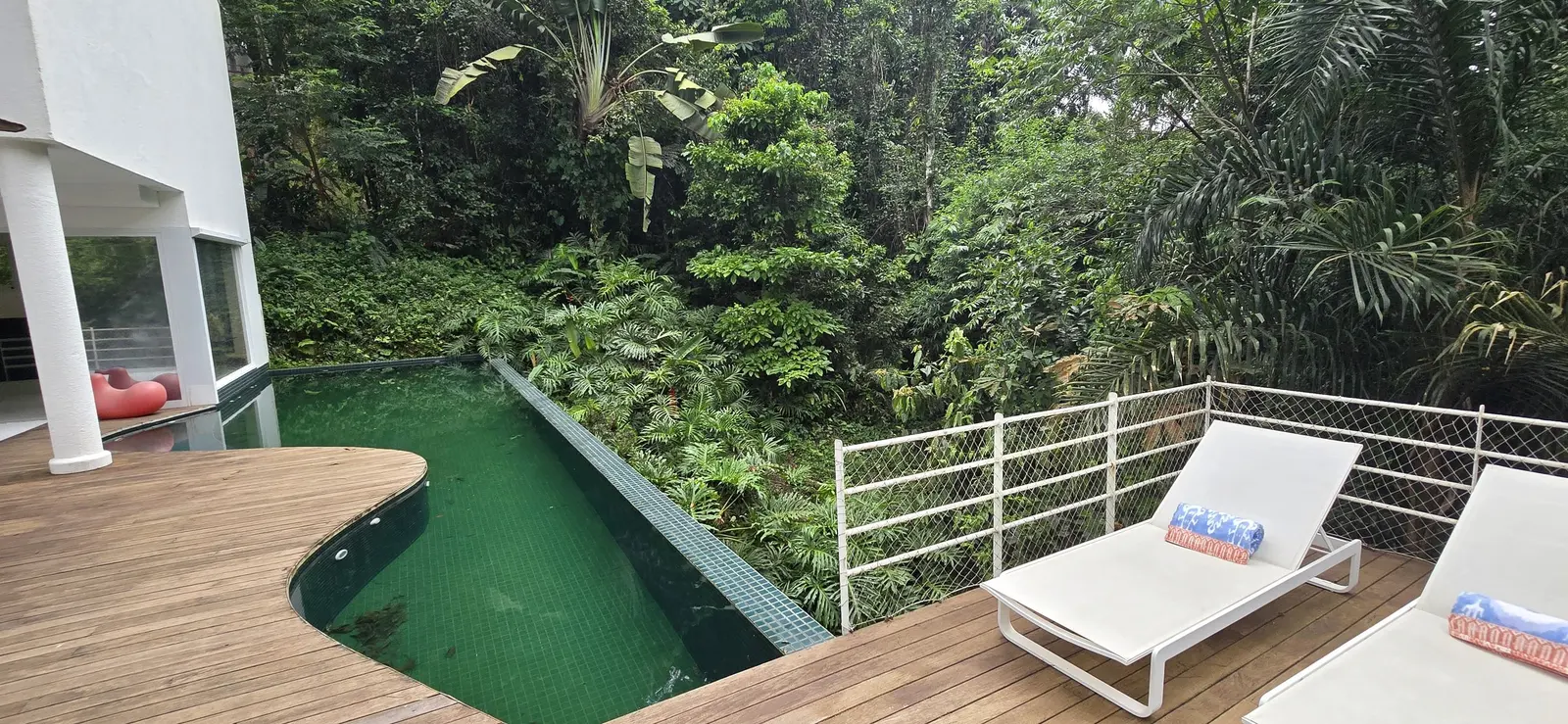 Área externa 11 — Iporanga, Guarujá, para temporada, Casa