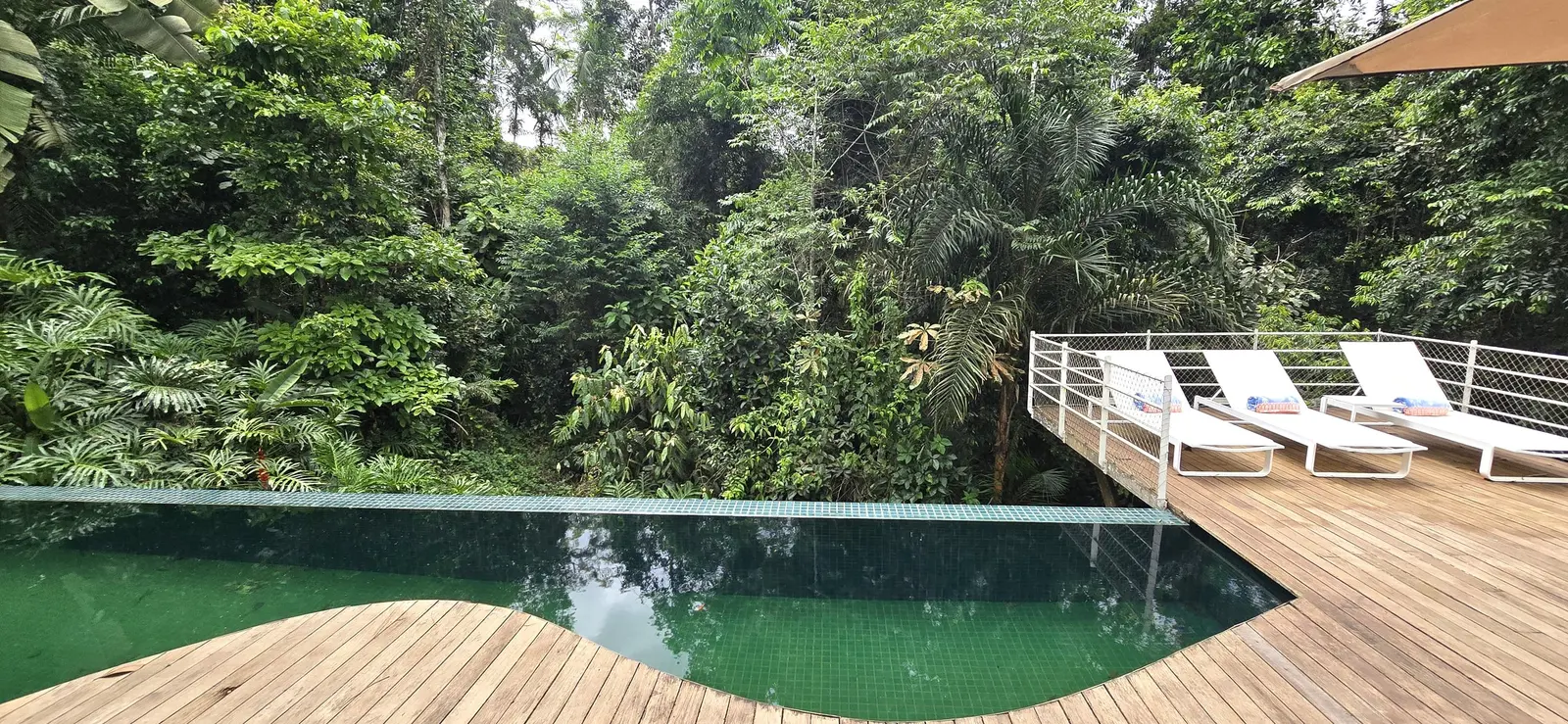 Área externa 13 — Iporanga, Guarujá, para temporada, Casa