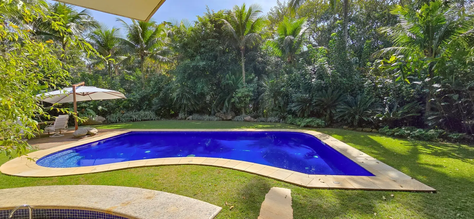 Área externa 13 — Iporanga, Guarujá, para temporada, Casa