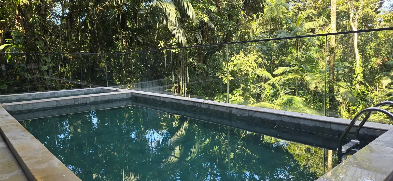 Área externa 9 — Iporanga, Guarujá, para temporada, Casa