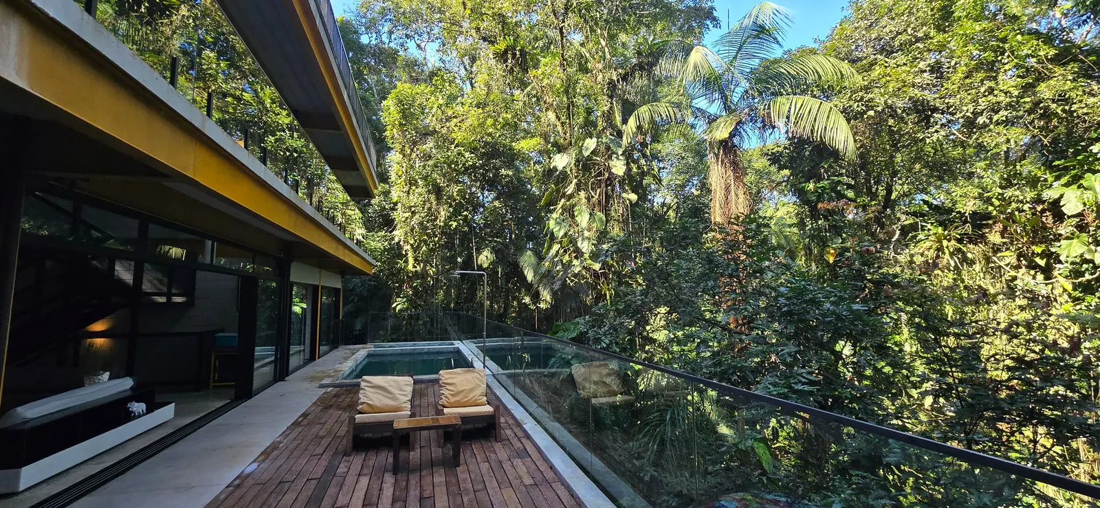 Área externa 11 — Iporanga, Guarujá, para temporada, Casa