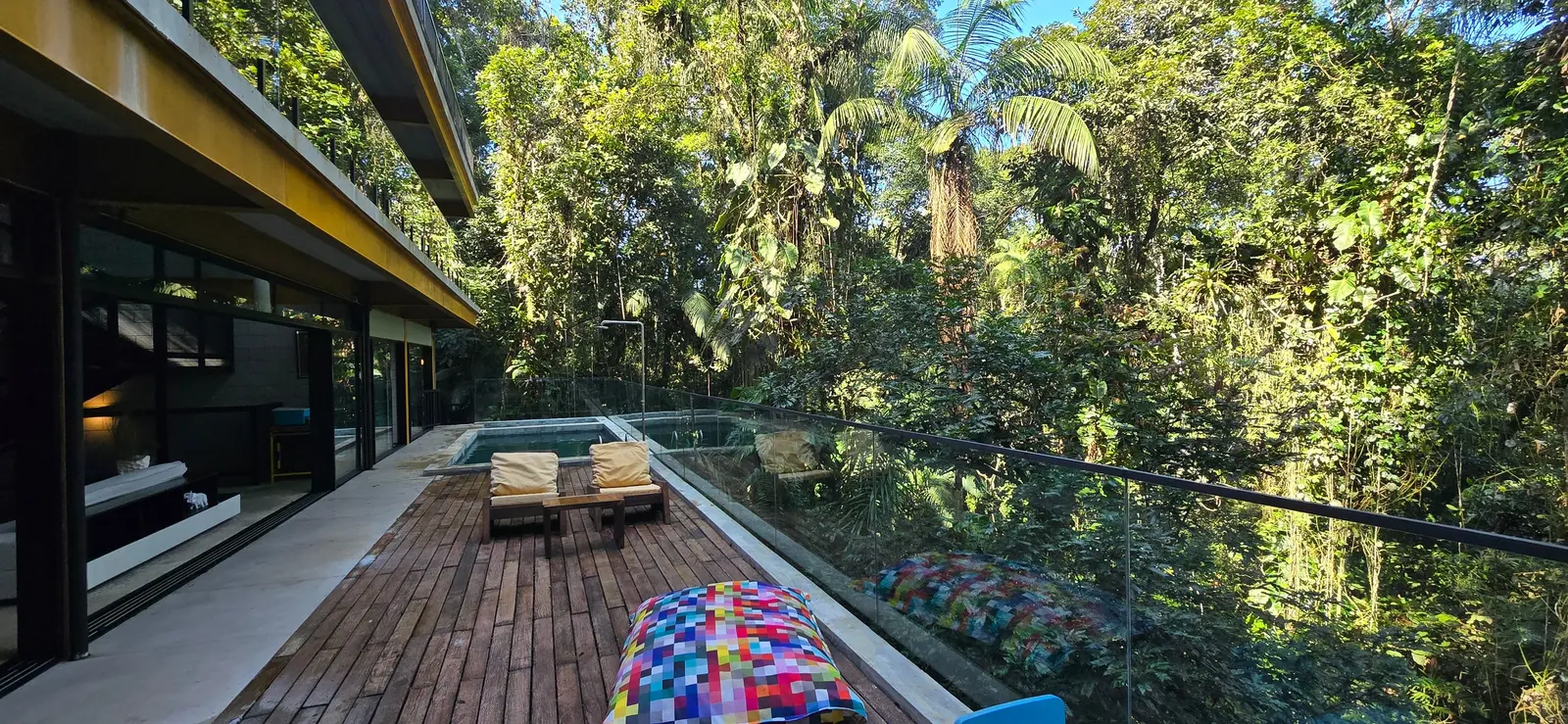 Área externa 13 — Iporanga, Guarujá, para temporada, Casa