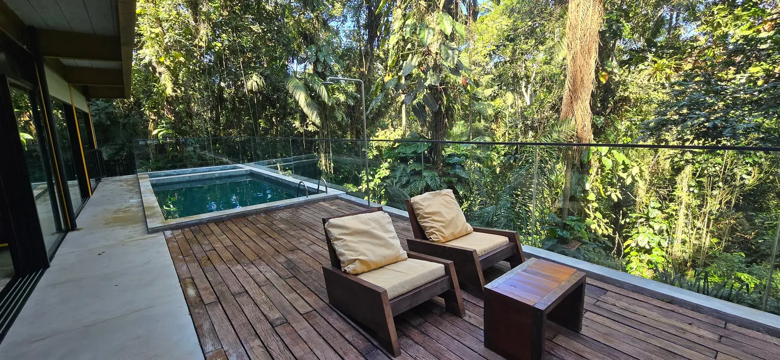 Área externa 3 — Iporanga, Guarujá, para temporada, Casa