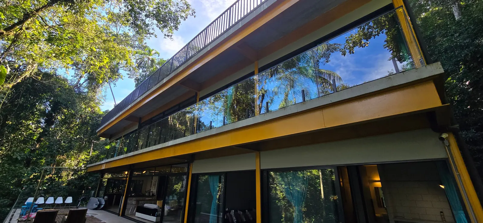 Área externa 4 — Iporanga, Guarujá, para temporada, Casa