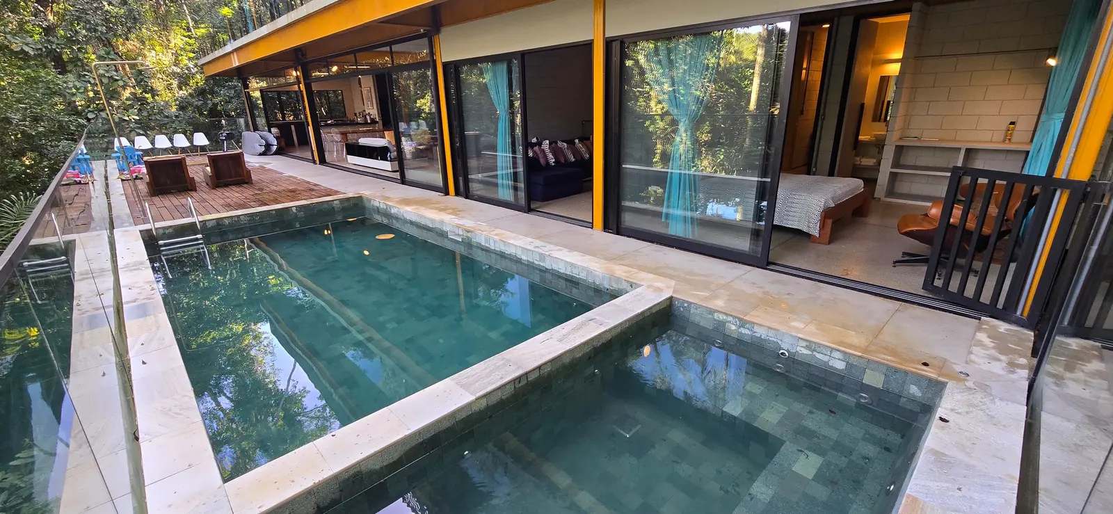 Área externa 6 — Iporanga, Guarujá, para temporada, Casa