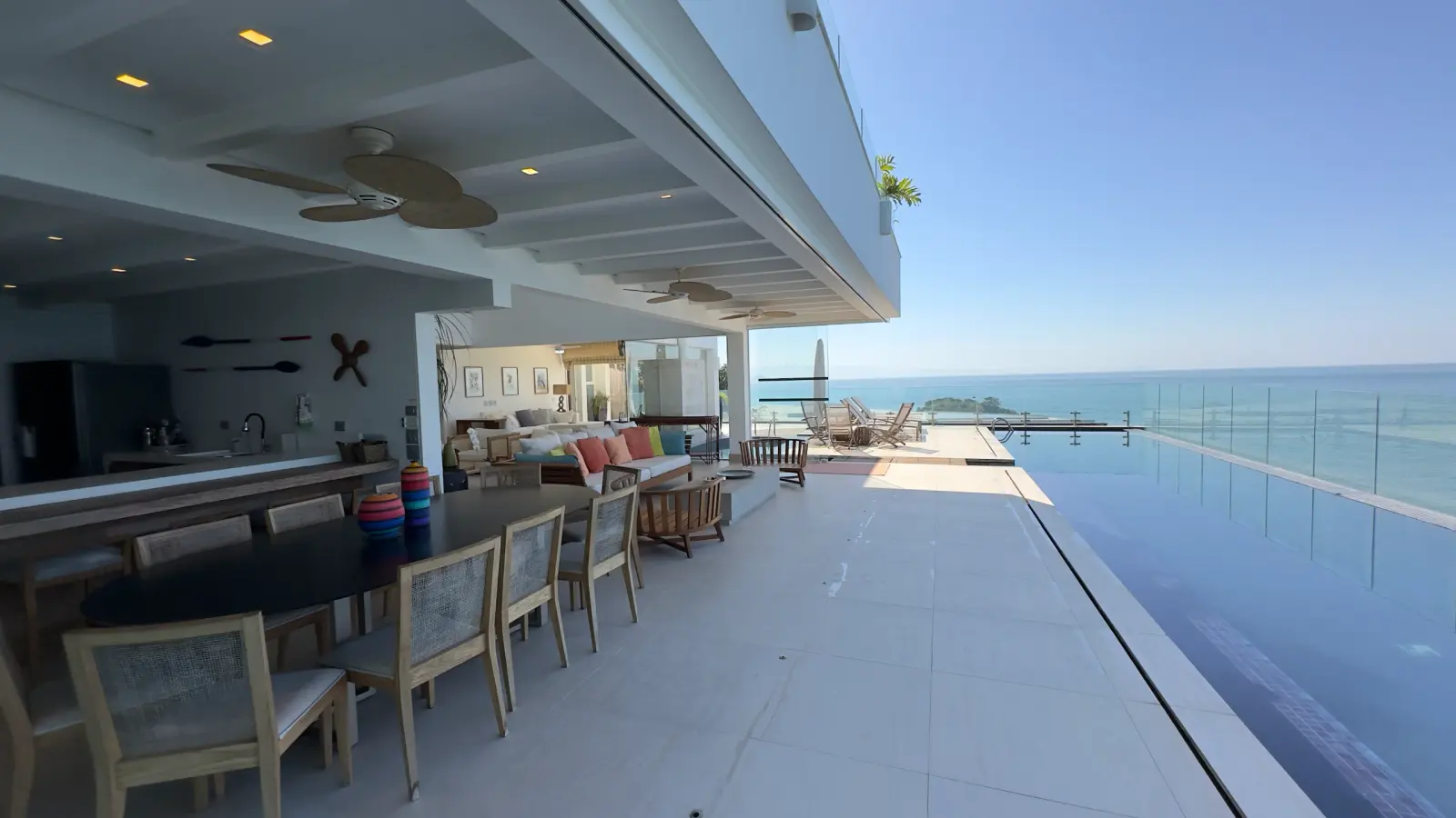 Área externa 14 — Iporanga, Guarujá, para temporada, Casa