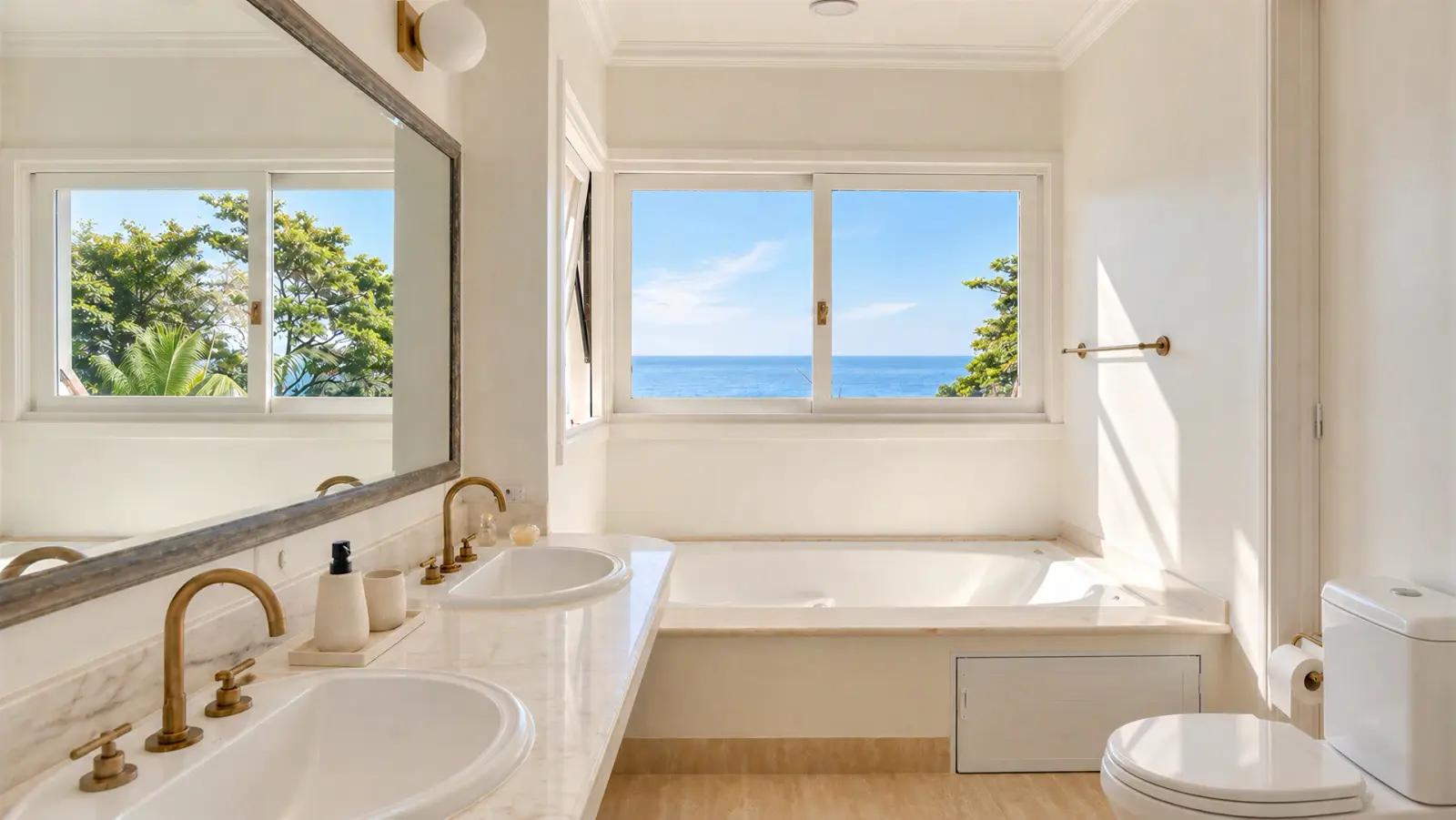 Casa no tijucopava com vista para o mar a 200 metros da praia. (19)