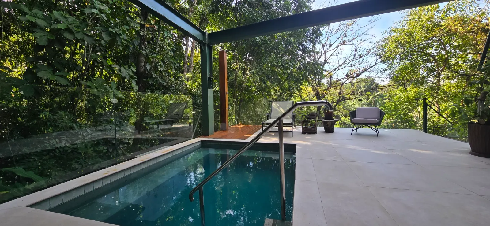 Área externa 2 — Iporanga, Guarujá, para temporada, Casa
