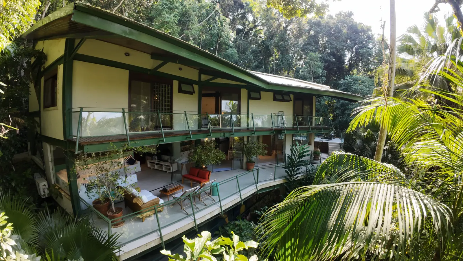Área externa 28 — Iporanga, Guarujá, para temporada, Casa