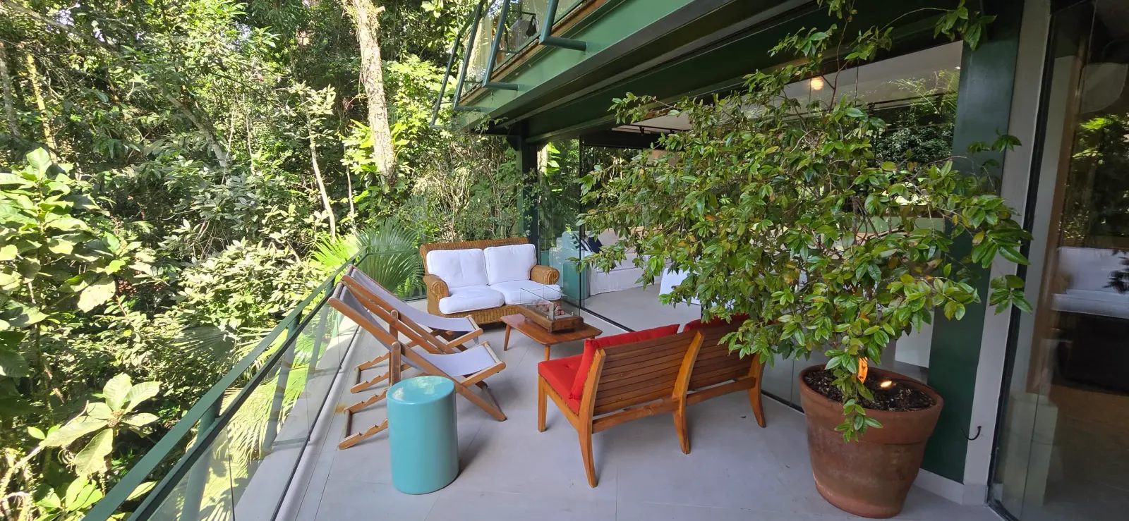 Área externa 21 — Iporanga, Guarujá, para temporada, Casa
