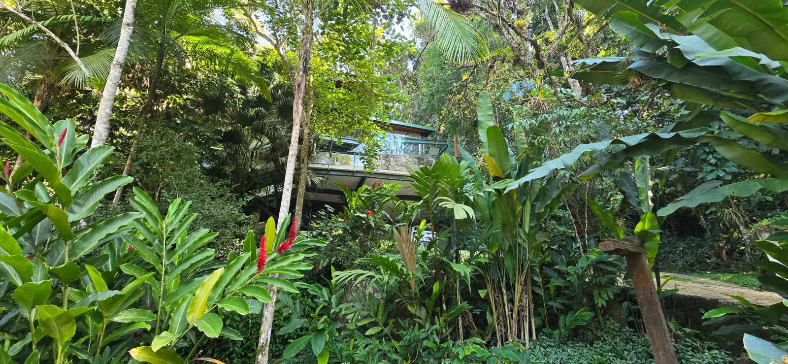 Área externa 24 — Iporanga, Guarujá, para temporada, Casa