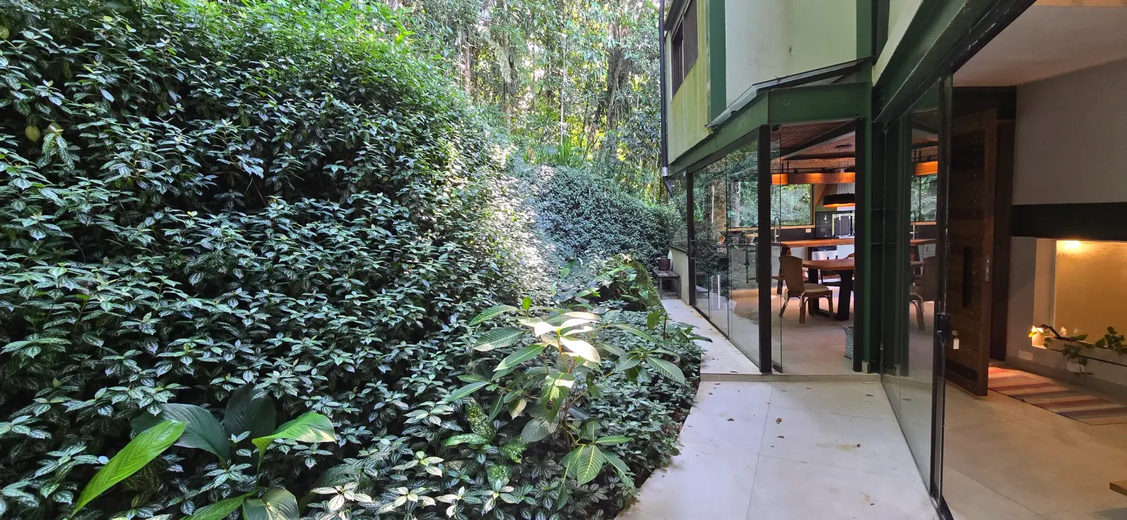 Área externa 20 — Iporanga, Guarujá, para temporada, Casa