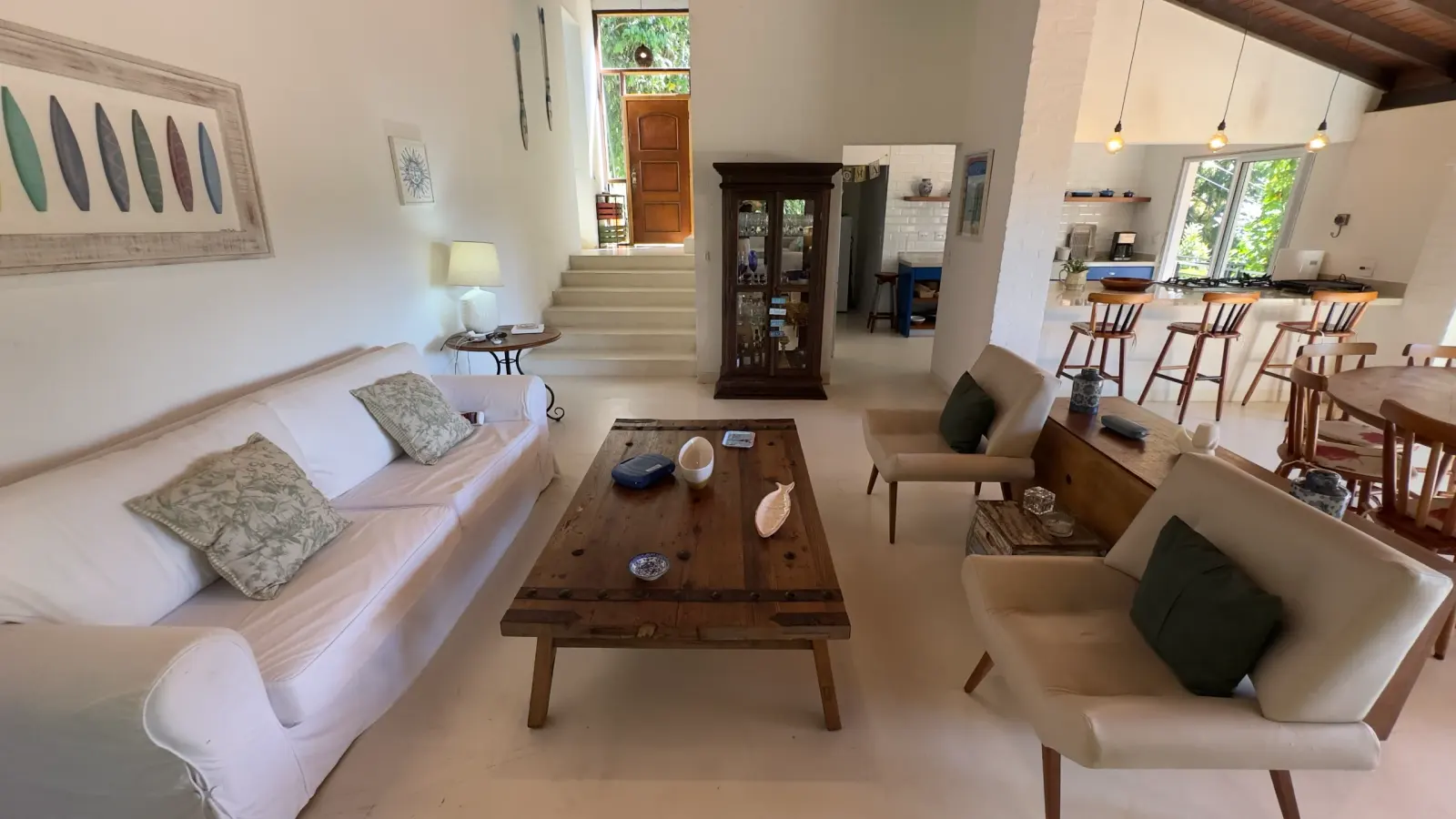 Ambiente interno 2 — São Pedro, Guarujá, para locação, Casa