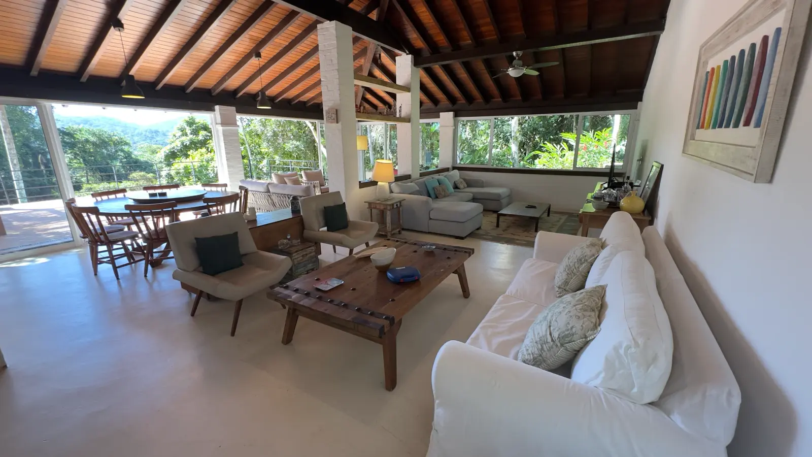 Ambiente interno 1 — São Pedro, Guarujá, para locação, Casa