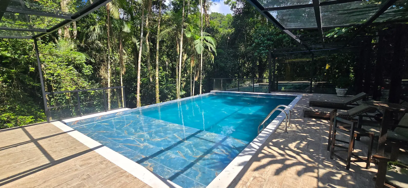 Área externa 11 — Iporanga, Guarujá, para temporada, Casa