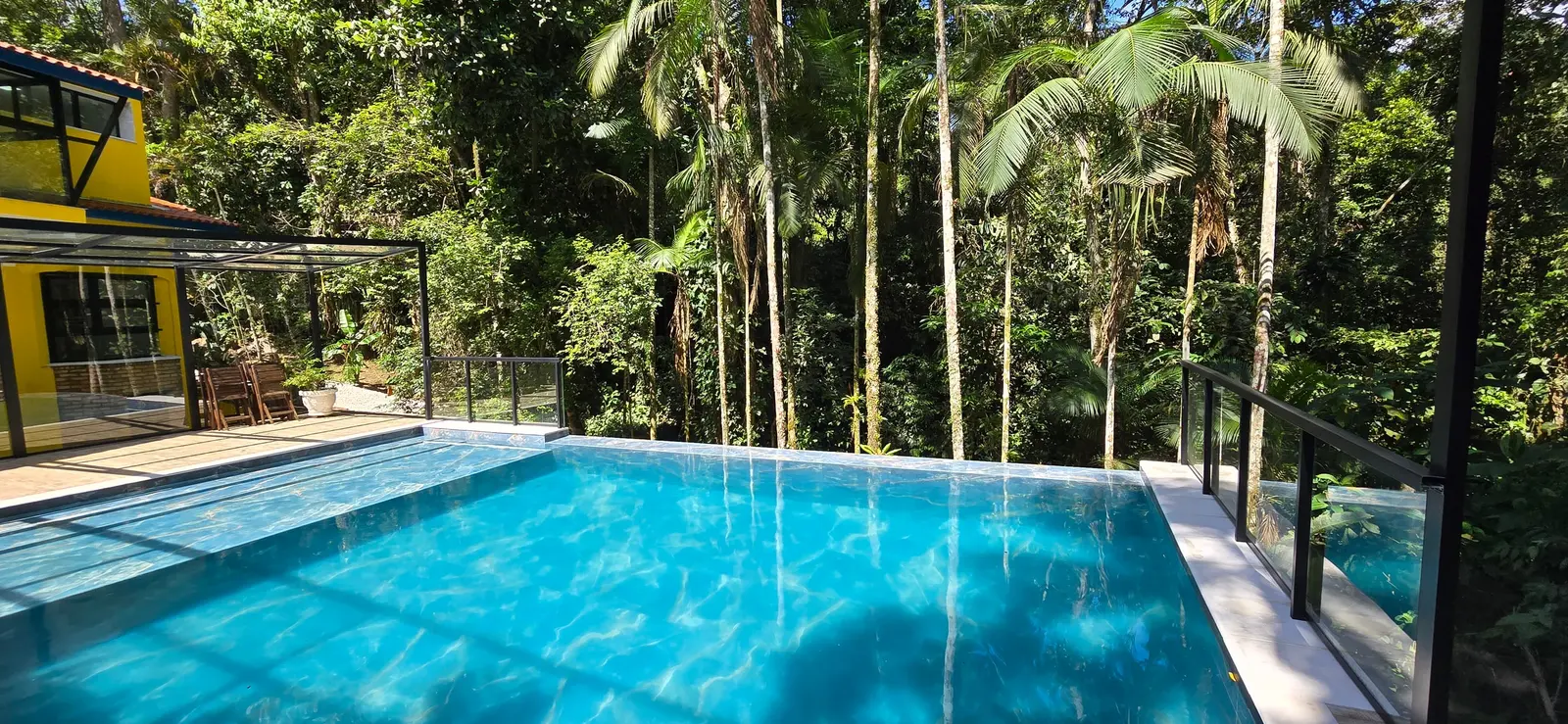 Área externa 6 — Iporanga, Guarujá, para temporada, Casa