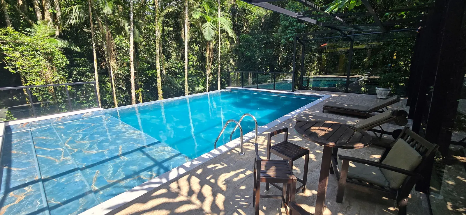 Área externa 12 — Iporanga, Guarujá, para temporada, Casa