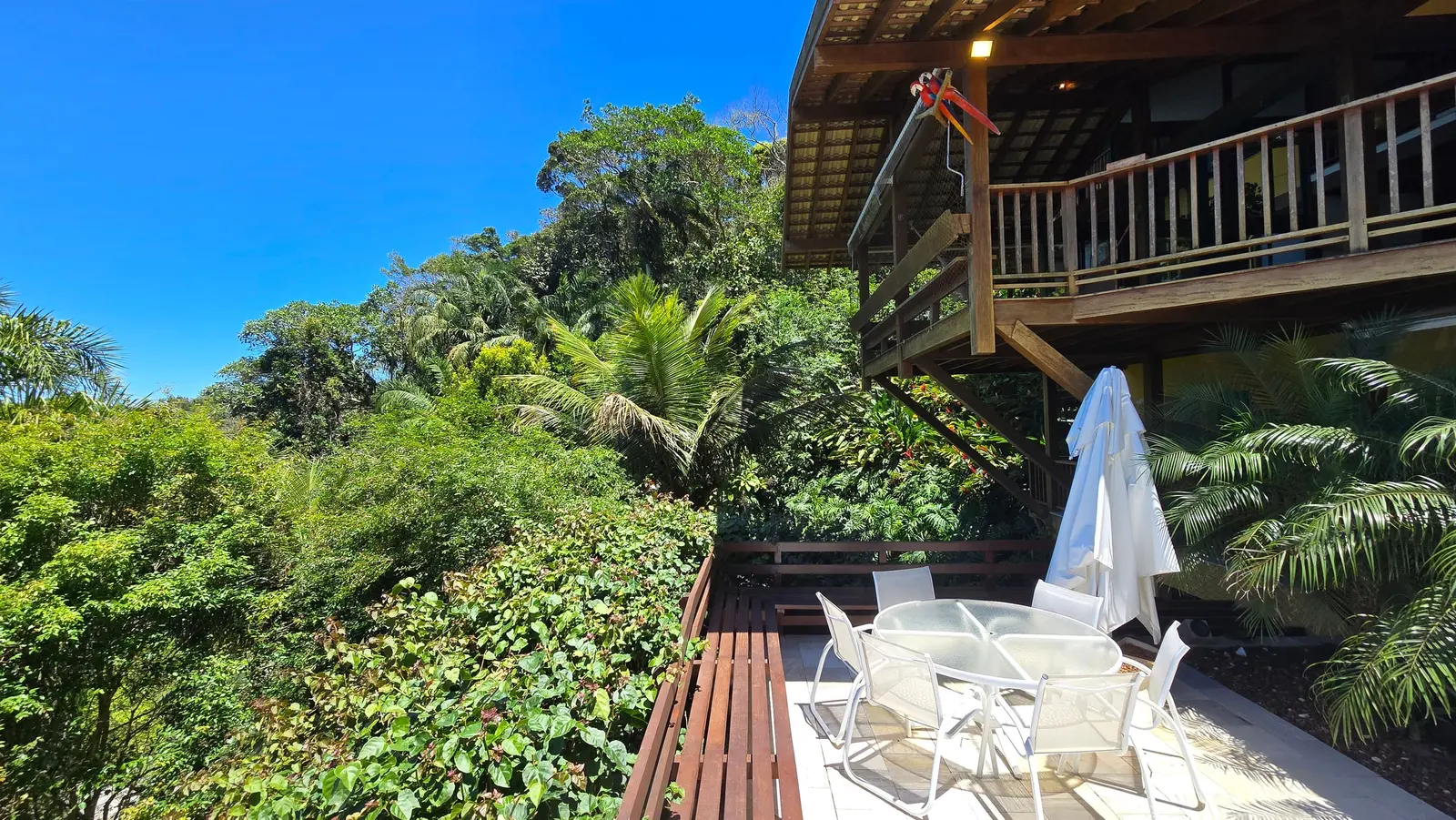 Área externa 2 — Taguaíba, Guarujá, para temporada, Casa