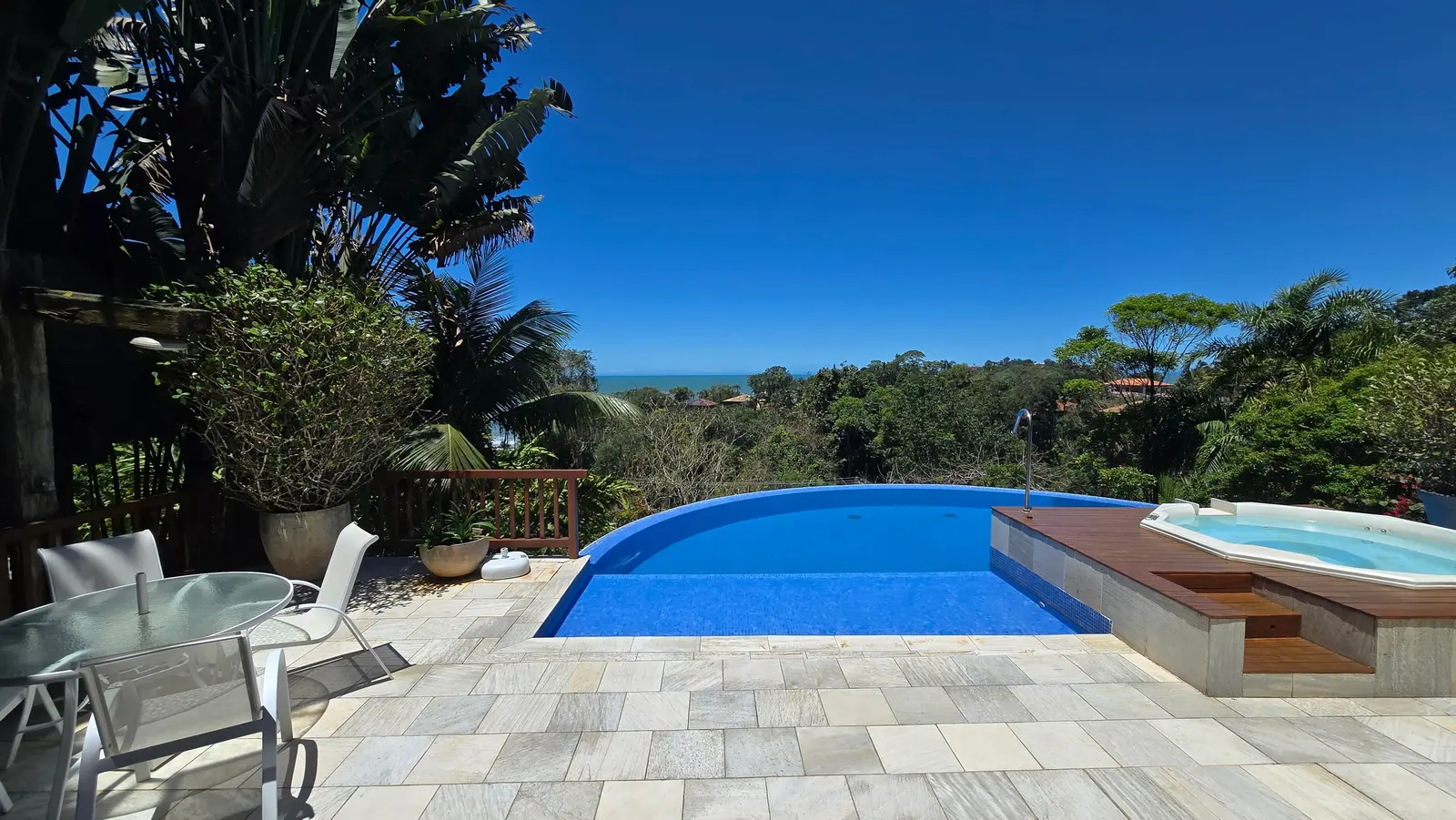 Área externa 7 — Taguaíba, Guarujá, para temporada, Casa