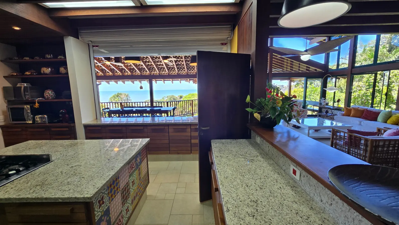 Área de serviço 4 — Taguaíba, Guarujá, para temporada, Casa