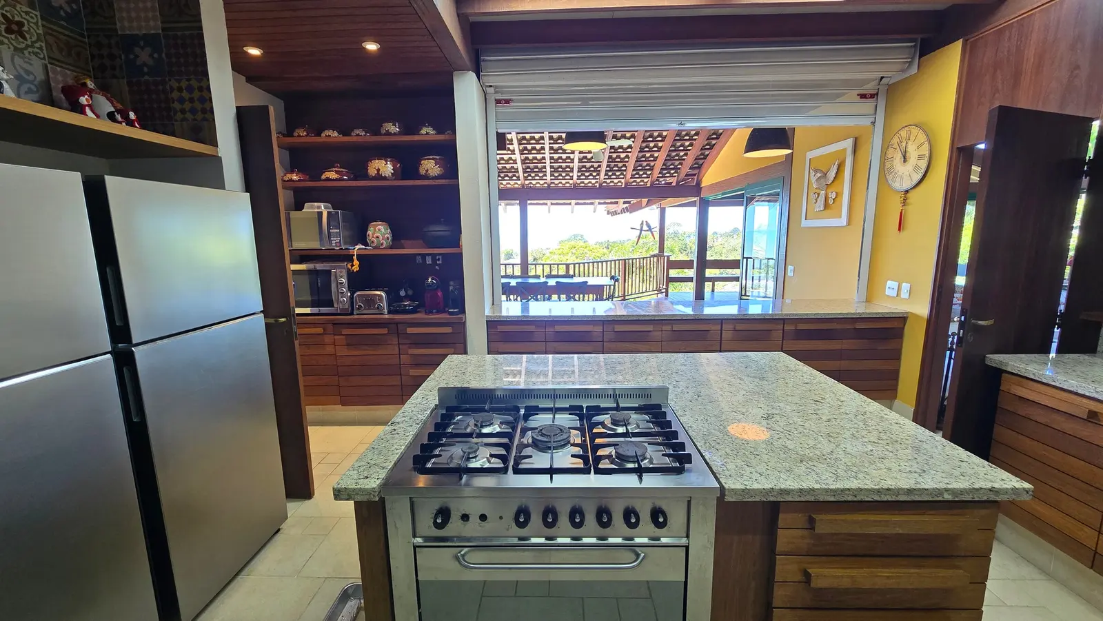Área de serviço 6 — Taguaíba, Guarujá, para temporada, Casa