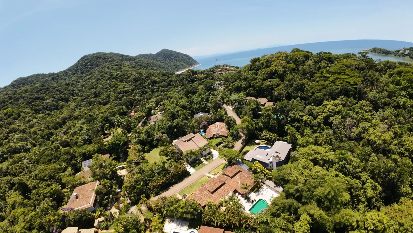 Área externa 5 — Iporanga, Guarujá, para temporada, Casa